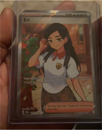 2022 Pokémon Scarlet & Violet Prismatic Evolutions #136 Eri — front