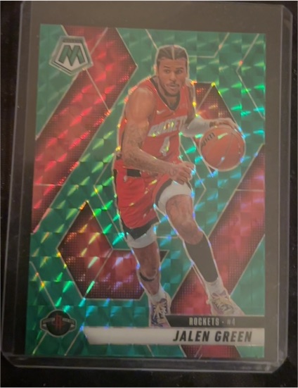 2024-25 Panini Mosaic #131 Jalen Green — front
