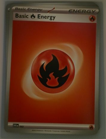 2023 Pokémon Scarlet & Violet #002 Basic Fire Energy — front