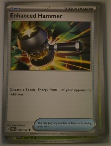 2024 Pokemon SV06: Twilight Masquerade #148 Enhanced Hammer — front