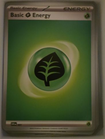 2023 Pokemon Scarlet & Violet #001 Basic Grass Energy — front