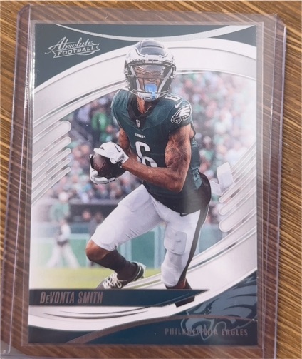 2025 Panini Absolute #58 DeVonta Smith — front