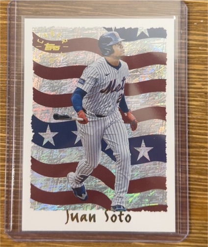 2025 Topps Archives #95C-10 Juan Soto Cyberstats — front