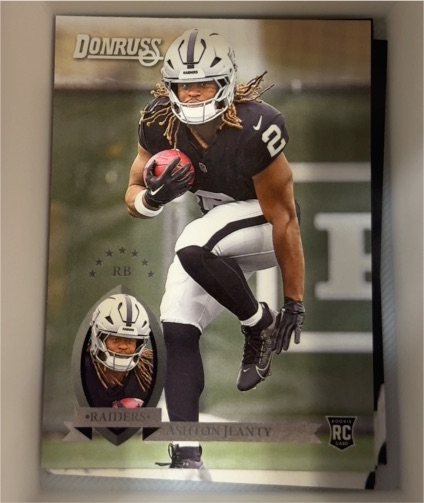 2025 Panini Donruss #8 Ashton Jeanty Retro 1995 Rookie — front