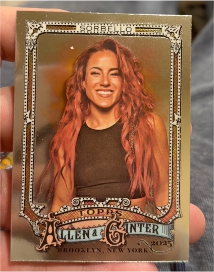 2025 Topps Allen & Ginter #260 Cara Maria Sorbello — front