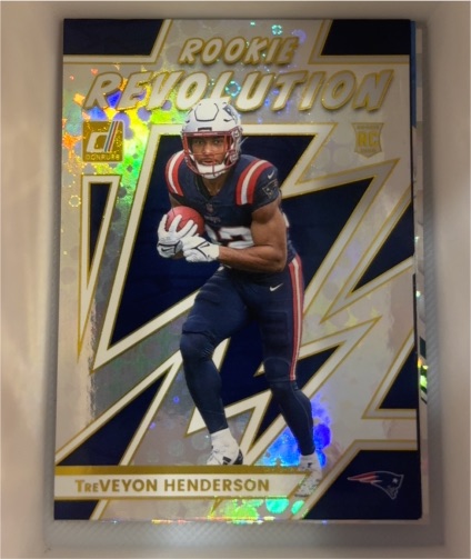 2025 Panini Donruss #3 TreVeyon Henderson Rookie Revolution — front