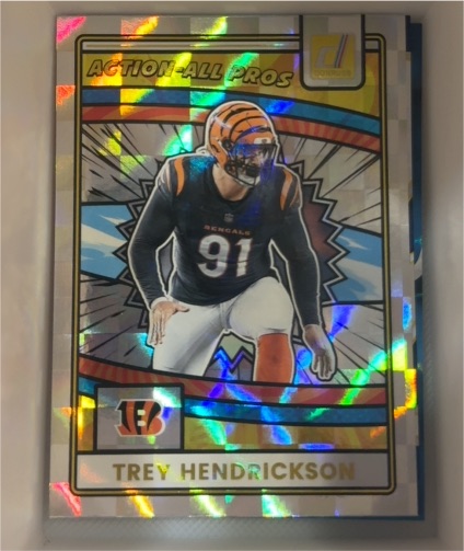 2025 Donruss #AAP-THE Trey Hendrickson Action-All Pros — front