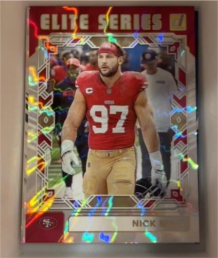 2025 Donruss The Elite Series #TES-NBO Nick Bosa — front