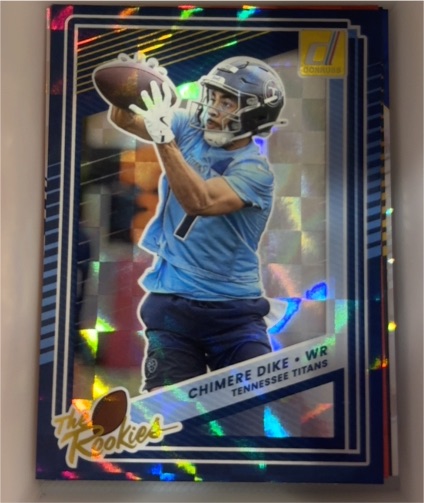 2025 Donruss The Rookies #21 Chimere Dike — front