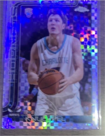 2025-26 Topps Chrome #254 Kon Knueppel — front