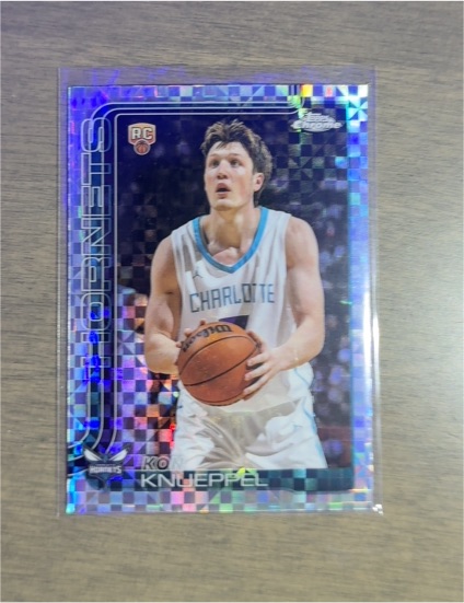 2025-26 Topps Chrome #254 Kon Knueppel — front
