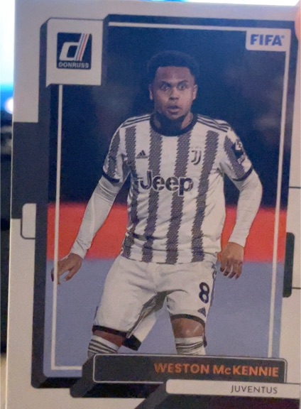 2022-23 Donruss #157 Weston McKennie — front