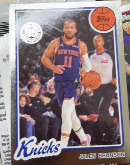 2025-26 Topps 1980-81 Topps #80BK-95 Jalen Brunson — front