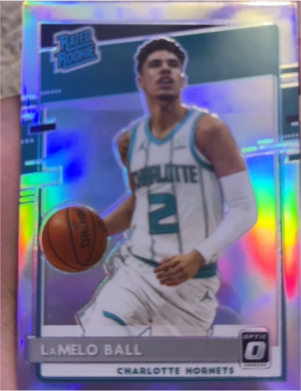 2020-21 Donruss Optic #153 LaMelo Ball — front