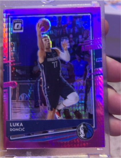 2020-21 Donruss Optic #86 Luka Dončić — front