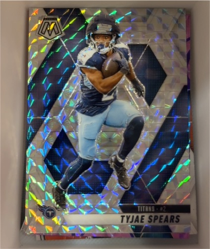 2025 Panini Mosaic #69 Tyjae Spears — front