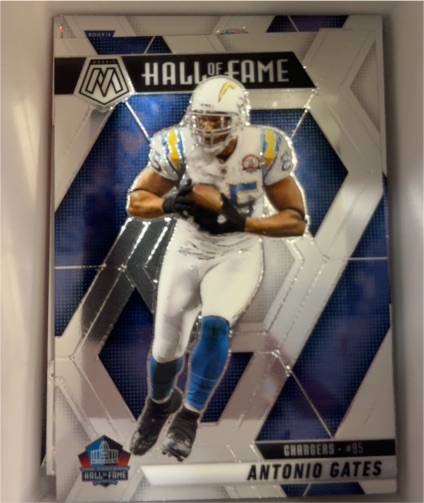 2020 Panini Mosaic Hall of Fame #HOF-085 Antonio Gates — front