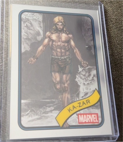 2025 Topps Chrome Marvel #84 Ka-Zar — front