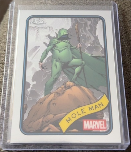 2025 Topps Chrome Marvel #26 Mole Man — front
