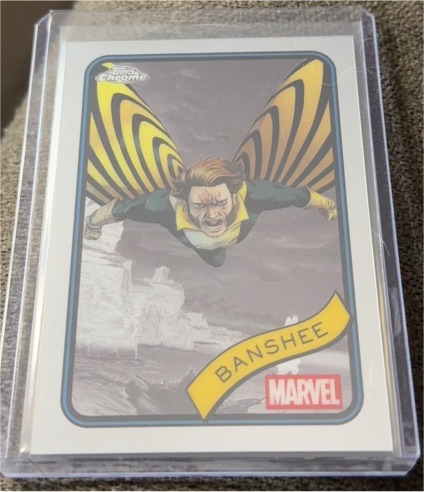 2025 Topps Chrome Marvel #38 Banshee — front