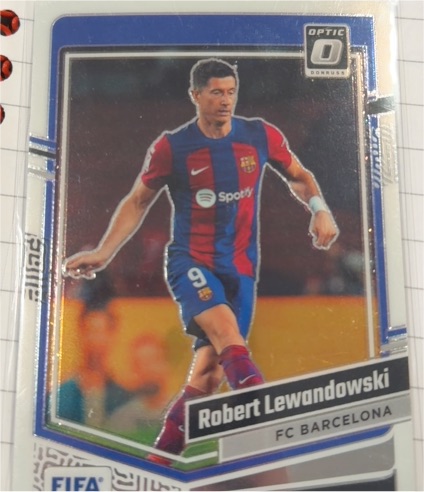2023-24 Donruss Optic #113 Robert Lewandowski FC Barcelona — front