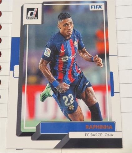 2022-23 Donruss Soccer #34 Raphinha — front