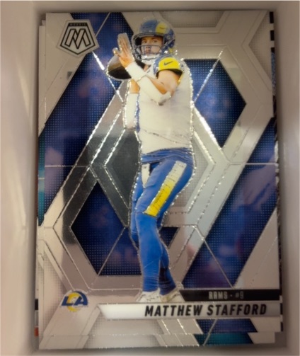 2025 Panini Mosaic RNN3-98 Matthew Stafford — front