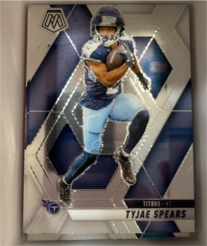 2025 Panini Mosaic #69 Tyjae Spears — front