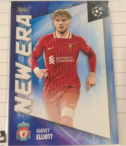 2024-25 Topps UEFA Club Competitions #NE-16 Harvey Elliott New Era — front