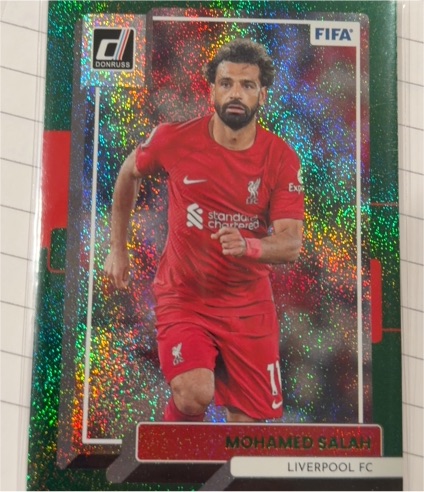 2022-23 Donruss #76 Mohamed Salah Liverpool FC — front