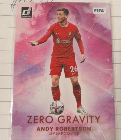 2022-23 Donruss #15 Andy Robertson Zero Gravity — front