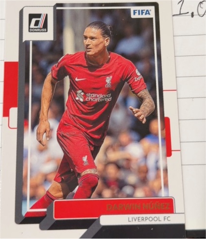 2022-23 Donruss #75 Darwin Núñez — front
