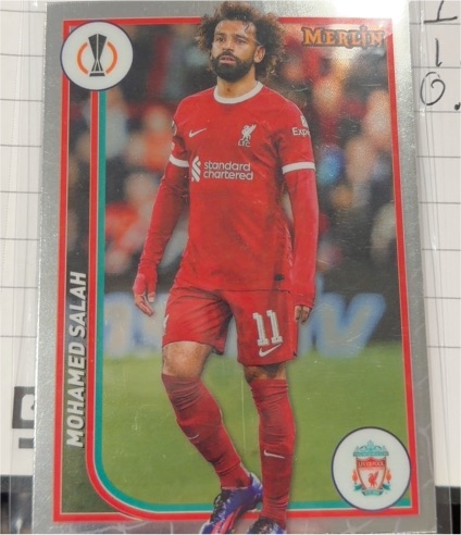 2023-24 Topps Merlin UEFA Club Competitions #69 Mohamed Salah — front