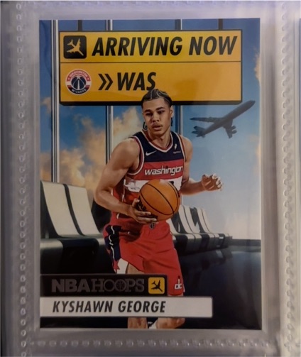 2024-25 Panini NBA Hoops #18 Kyshawn George — front