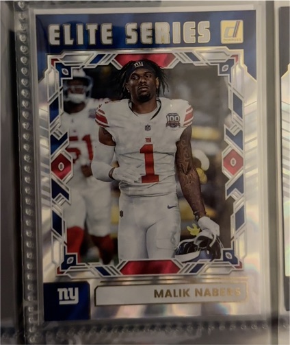 2025 Donruss The Elite Series #TES-MNA Malik Nabers — front