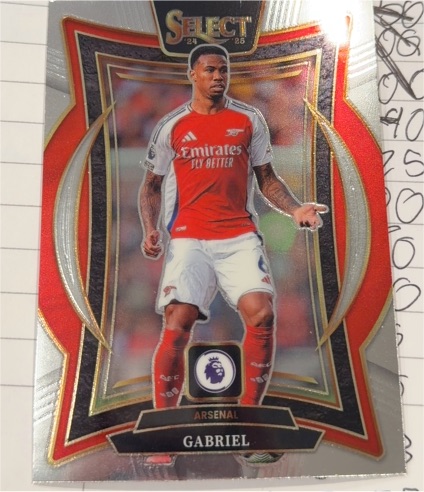 2024-25 Panini Select Premier League #35 Gabriel — front