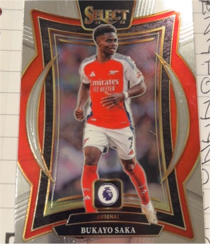 2024-25 Panini Select Premier League #32 Bukayo Saka — front