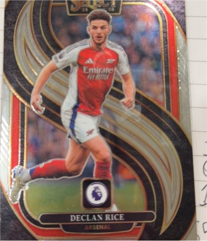 2024-25 Panini Select Premier League #133 Declan Rice — front