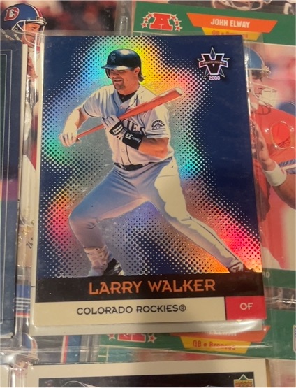 2000 Pacific Vanguard Larry Walker — front