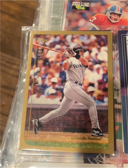 1999 Topps #350 Larry Walker — front