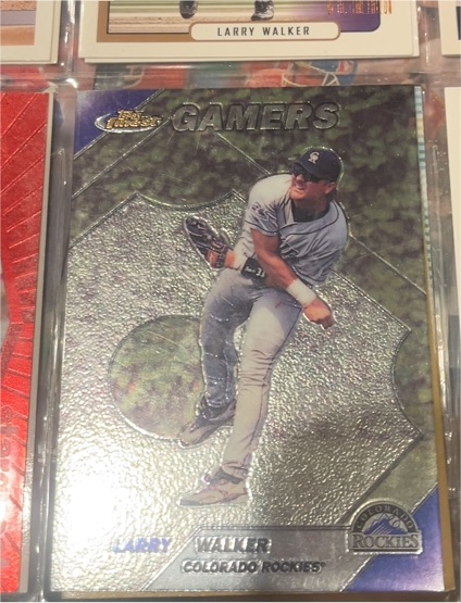 1999 Topps Finest #271 Larry Walker — front