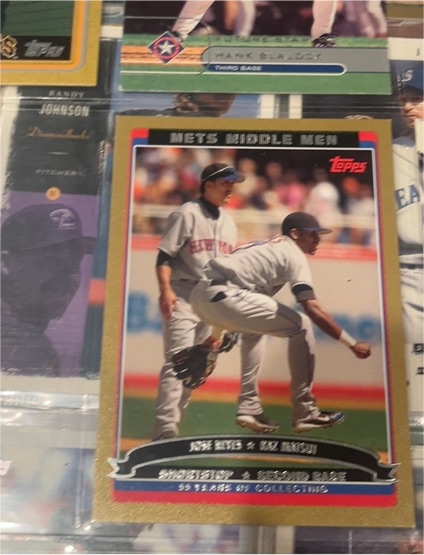 2006 Topps #651 Mets Middle Men Jose Reyes / Kaz Matsui — front