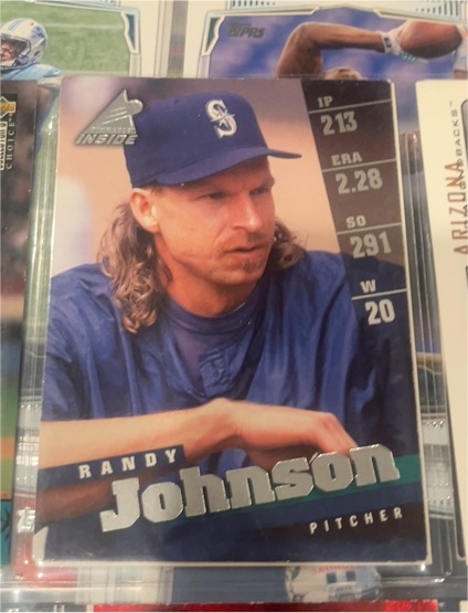 1998 Pinnacle Inside #39 Randy Johnson — front
