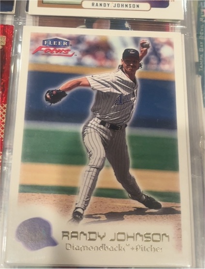 2000 Fleer Focus #46 Randy Johnson — front