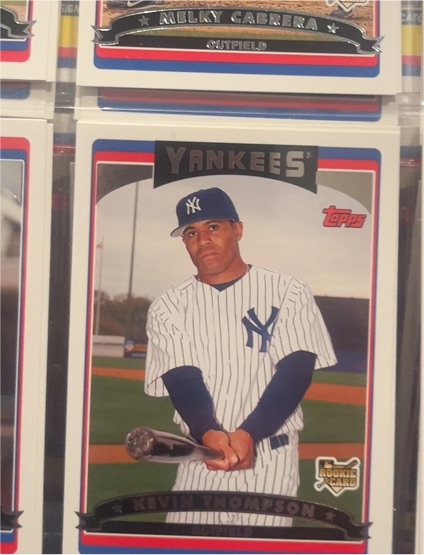 2006 Topps Update #UH148 Kevin Thompson — front