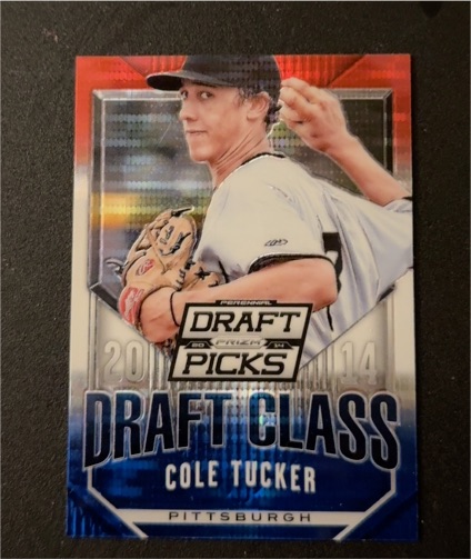 2014 Panini Prizm Perennial Draft Picks Draft Class #22 Cole Tucker — front