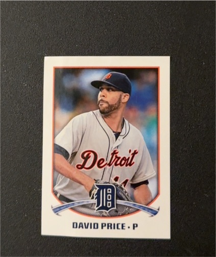 2020 Topps T206 #206 David Price — front