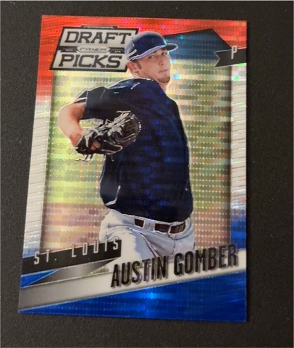 2014 Panini Prizm Draft Picks #43 Austin Gomber — front