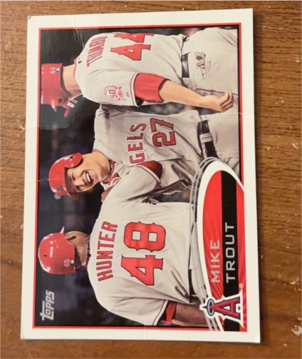 2012 Topps #446 Mike Trout — front