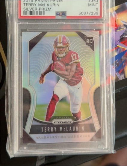 2019 Panini Prizm #353 Terry McLaurin — front